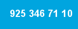 925 346 71 10 925 346 71 10